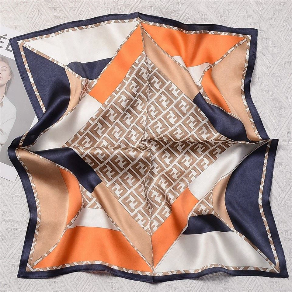 Double-sided Printed Silk Scarf