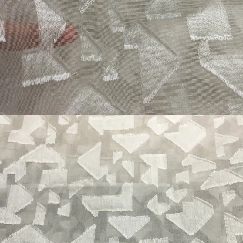 Irregular Shape Silk Cutting Fabric